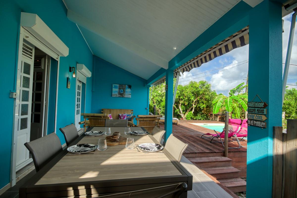 Location villa 8 personnes Sainte luce Martinique - La terrasse
